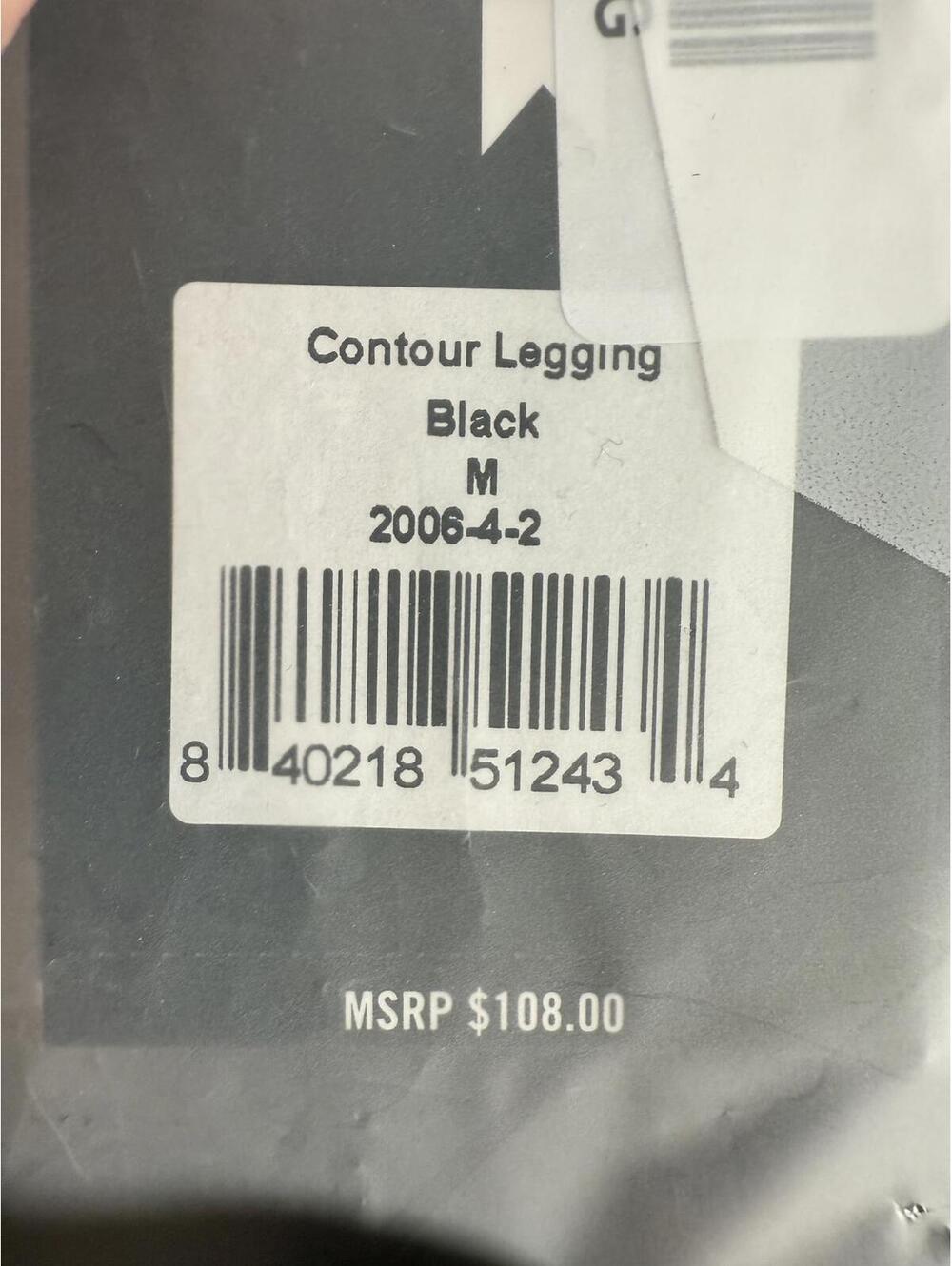 NWT Fourlaps Women's Contour High Waist Performance Leggings Black Size M - Picture 8 of 12